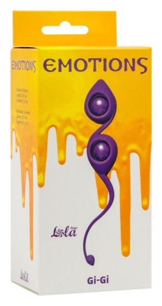 Вагинальные шарики Emotions Gi-Gi Purple_2