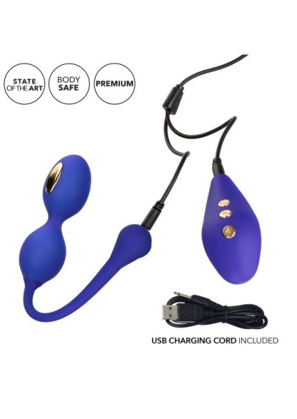 Виброшарики (тренажер Кегеля) с электростимуляцией Impulse Intimate E-Stimulator Dual Kegel_3