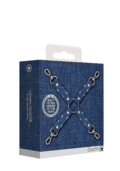 Крестообразный фиксатор для наручников и наножников  Roughend Denim Style_1
