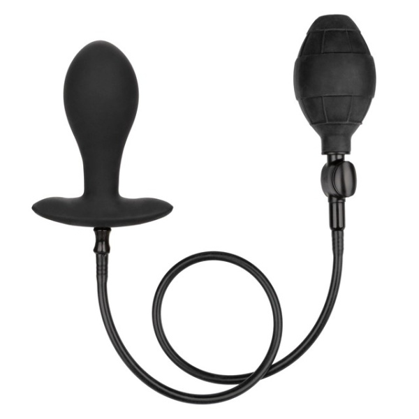 Анальная пробка с грушей LRG WEIGHTED SIL INFLT PLUG_4