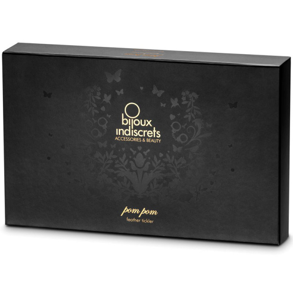 Кисточка перьевая Bijoux Indiscrets Pom Pom - feather tickler, черная_2