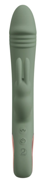 Тонкий вибратор Кролик Olive 5404509ON_5