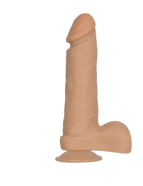 Фаллоимитатор на присоске гелевый с мошонкой 101500ru_1