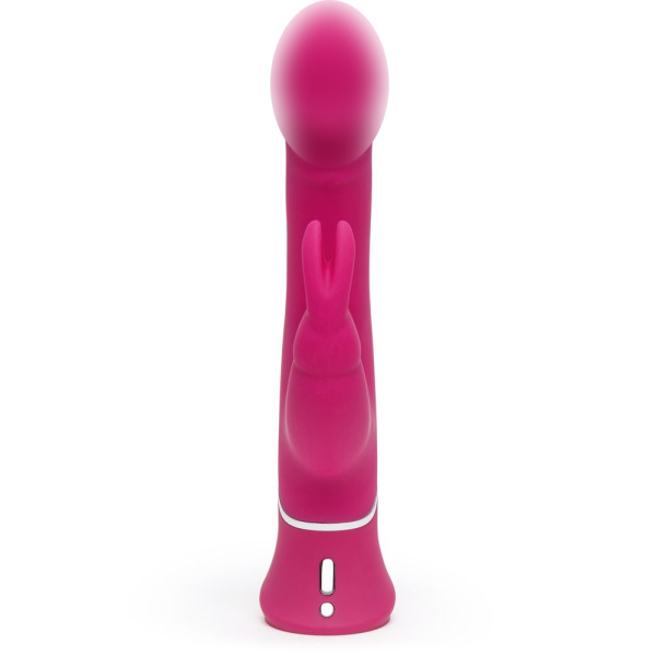 Happy Rabbit  Вибратор с клиторальным стимулятором g-spot розовый_1