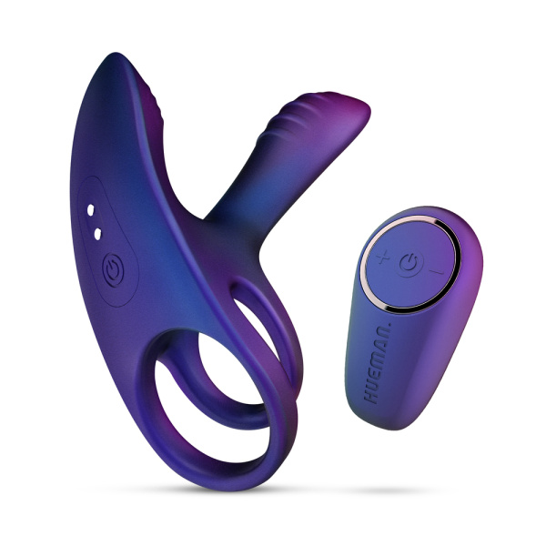 Эрекционное виброкольцо с клиторальной подушечкой Infinity Ignite_3