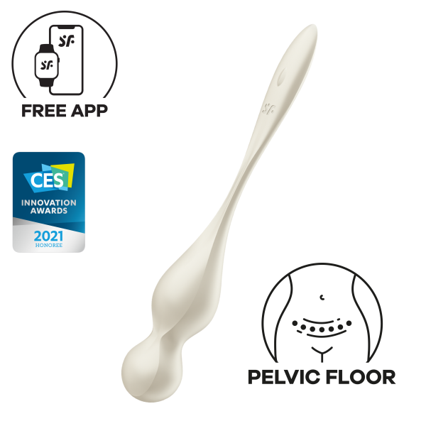 Вагинальные шарики Satisfyer Love Birds 1, белый_1