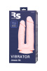 Вибратор для двойного проникновения RealStick Silicone Jason M, сайлекспан, телесный, 18,5 см_10