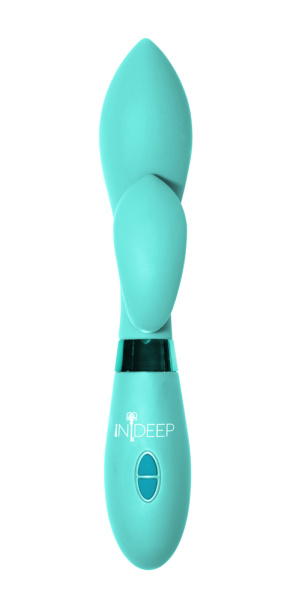 Вибратор Indeep Gina Turquoise_2