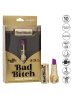 Перезарежаемый миниатюрный вибромассажер в виде помады Naughty Bits Bad Bitch Lipstick_3