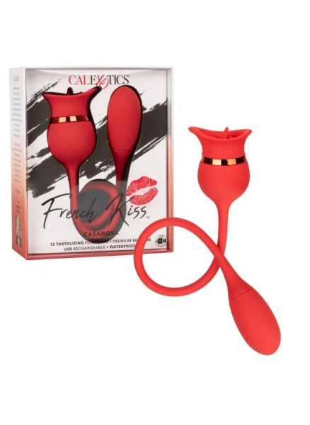 Вибромассажер Casanova с фунцией «мерцающий язычок»_1