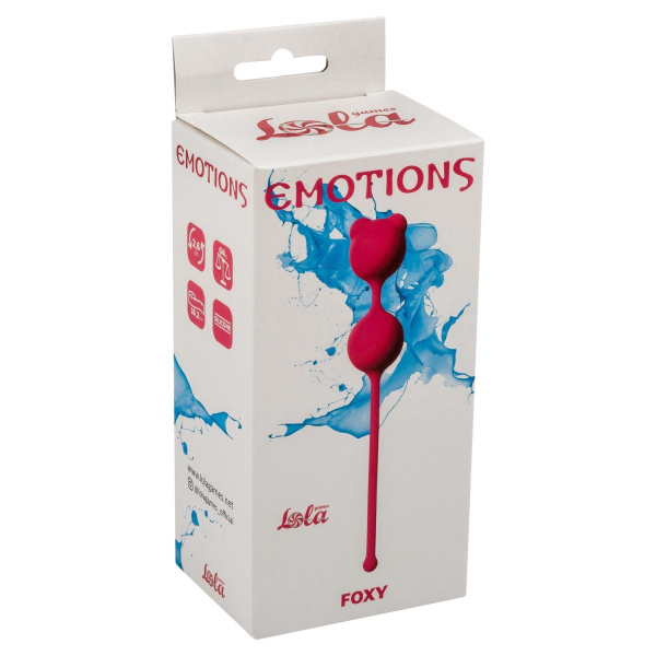 Вагинальные шарики Emotions Foxy Pink_3