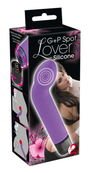 Вибромассажер точки  G. G+P-Spot Lover_1