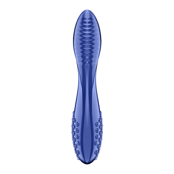 satisfyer-dazzling-crystal_2-glass-dildo-blue-eside-view
