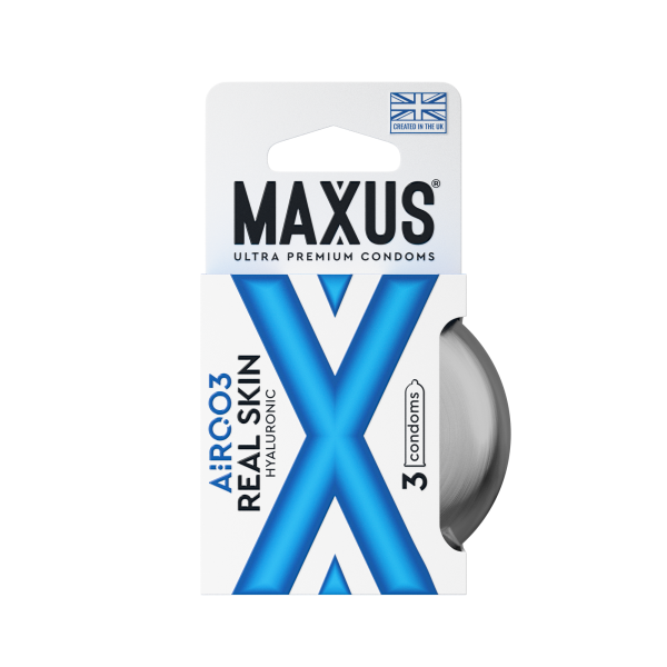Презервативы MAXUS 003 №3 с железным кейсом, гладкие, экстратонкие, с гиалуроновой кислотой, 3 шт_4