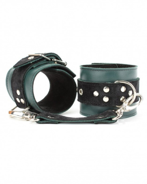 Оковы на ноги  Lady's Arsenal Изумруд из Кожи и Замши_1