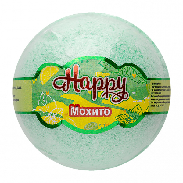 Бурлящий шар Happy «Мохито» 120 г_2