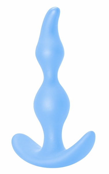 Анальная пробка Bent Anal Plug Blue_1