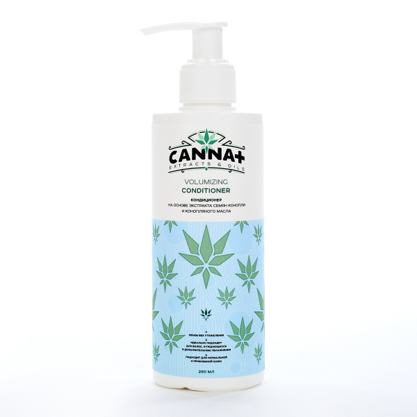 Восстанавливающий кондиционер для объема волос CANNA+ Volumizing Conditioner 250 мл_2