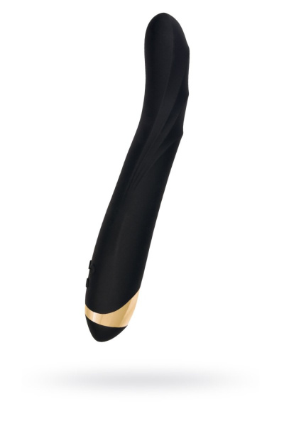 Нереалистичный вибратор WANAME D-SPLASH  Tornado, Силикон, Чёрный, 25 см_1