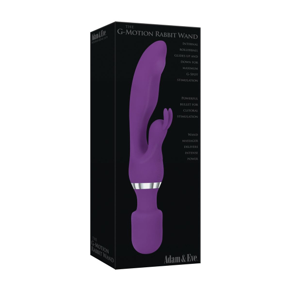 G MOTION RABBIT WAND Двусторонний вибростимулятор_1