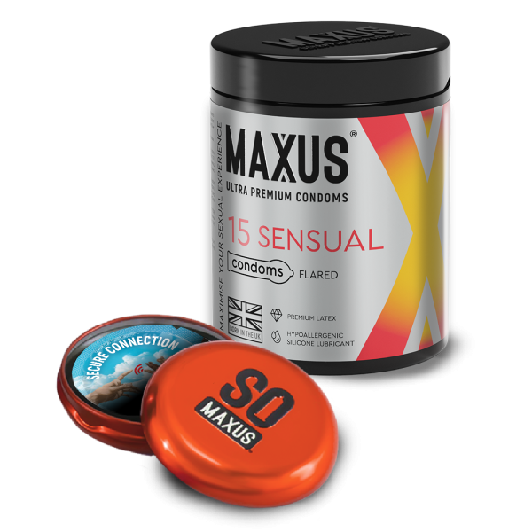 Презервативы MAXUS Sensual №15, анатомические X-Edition, 15 шт_3