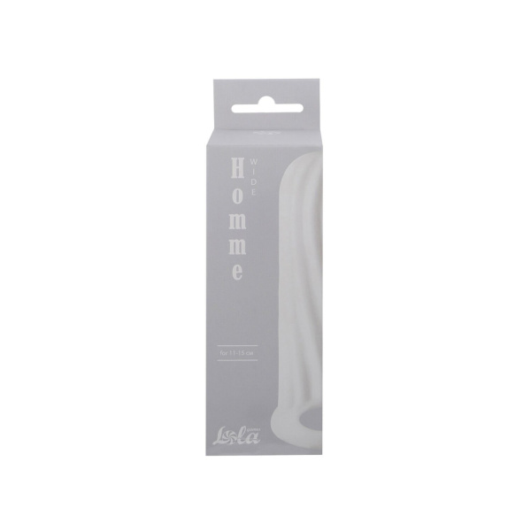 Фаллоудлинитель Homme Wide White для 11-15 см_2