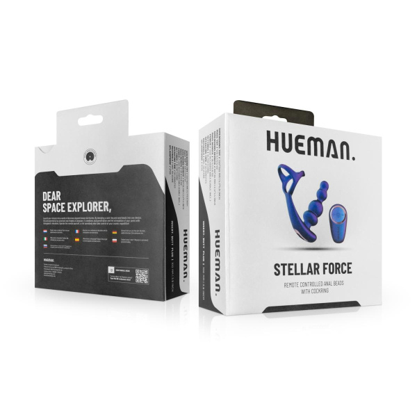 Эрекционное виброкольцо с анальной ёлочкой Stellar Force_2