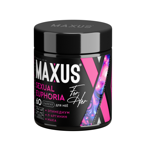 БАД SENSE OF LIFE by MAXUS Сексуальная Эйфория для неё, Sexual Euphoria for her, 60 капсул_1