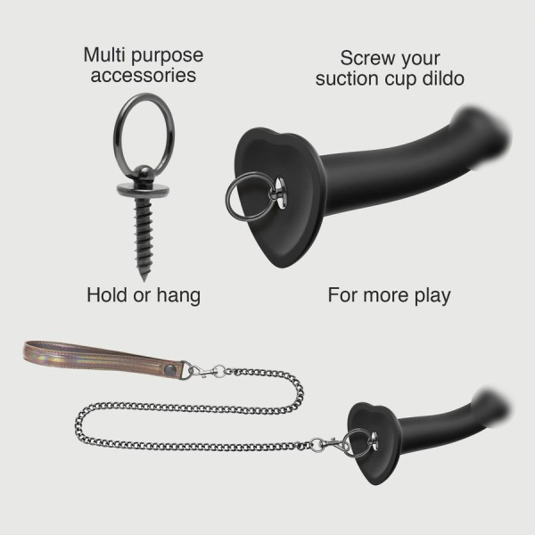 Кольцо-аксессуар Strap-On-Me Dildo Ring для фаллоимитатора, 3 шт._3