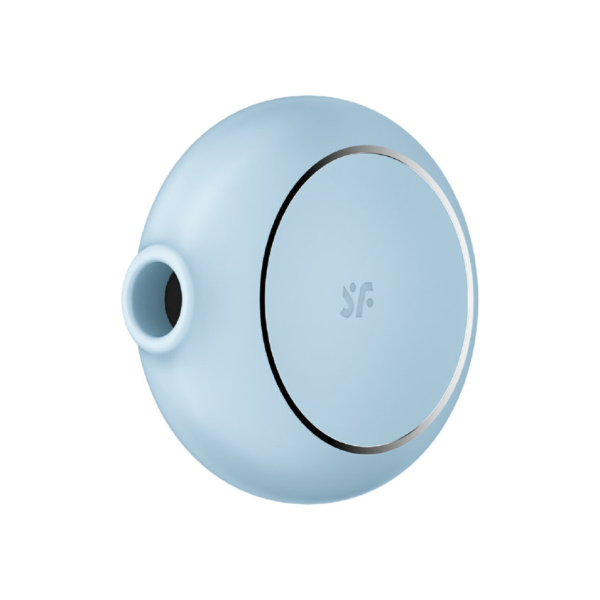 Вакуумно-волновой стимулятор с вибрацией Satisfyer Pro To Go 3, голубой_1