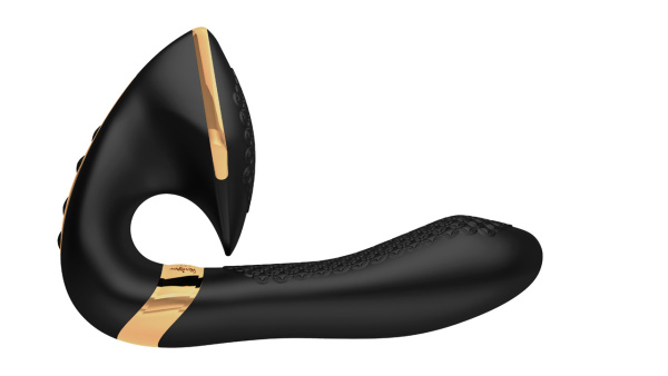 SOYO Вибростимулятор для клитора и зоны G с двумя независимыми моторами, чёрный_2