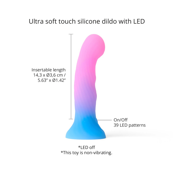 Фаллоимитатор Love to love Dildo LED Candy Loop_4