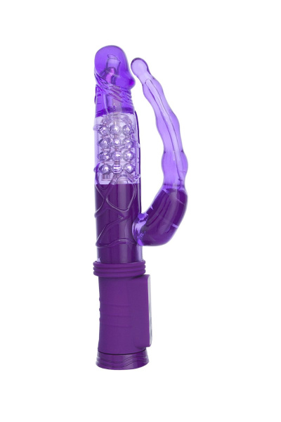 Анально-вагинальный вибратор A-Toys by TOYFA High-Tech fantasy, TPR, фиолетовый, 22 см_5