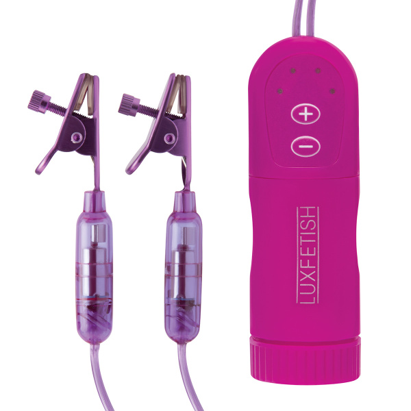 Многоскоскоростной вибромассажер для сосков Remote Control Vibrating Nipple Clips_3
