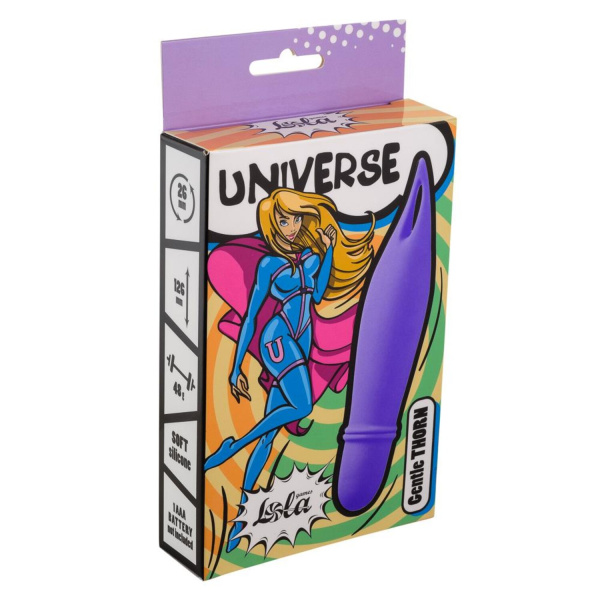 Мини-вибратор Universe Gentle Thorn purple_3