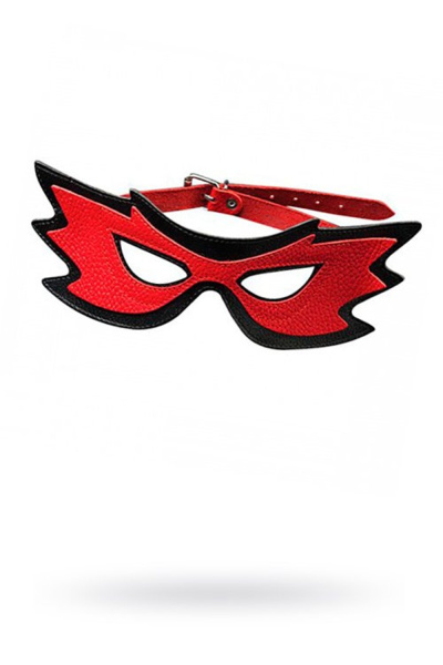 Маска «бабочка» красно-черная_1
