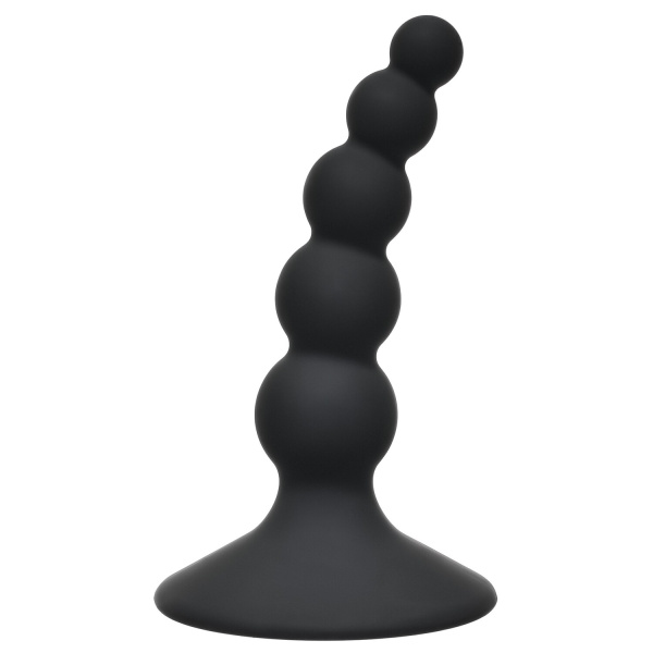 Анальная пробка Ribbed Plug Black_1