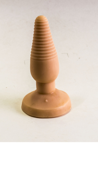 Втулка анальная в ламинате l 140 мм dmax 40 мм цвет телесный арт. 446600_1