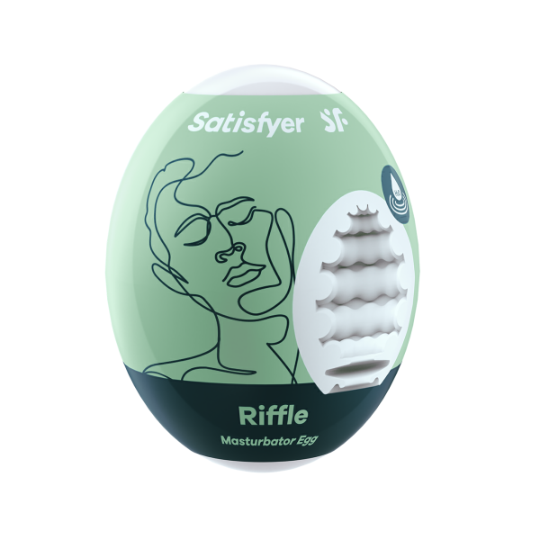 Мастурбатор яйцо Satisfyer Masturbator Egg Riffle_4