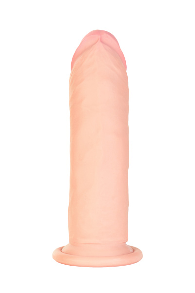 Реалистичный вибратор RealStick Elite Jastin, TPR, телесный, 21 см_4