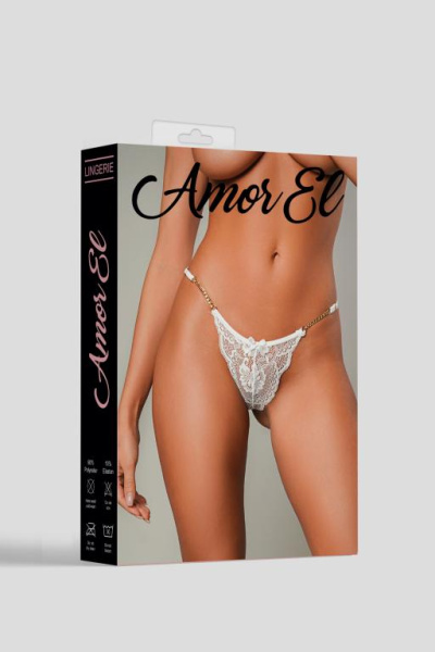 Ажурные стринги L White_2