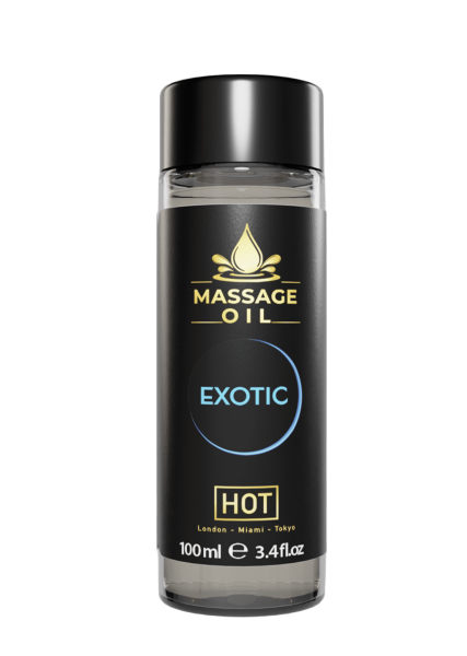 Массажное масло HOT c ароматом экзотических фруктов 100 мл. 44301_1