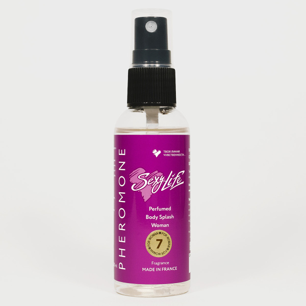 Парфюмированный спрей для тела Sexy Life №7 с феромонами для женщин 50 мл_1