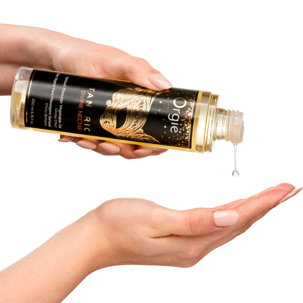 Растительное массажное масло Orgie TANTRIC DIVINE NECTAR, 200 мл_5