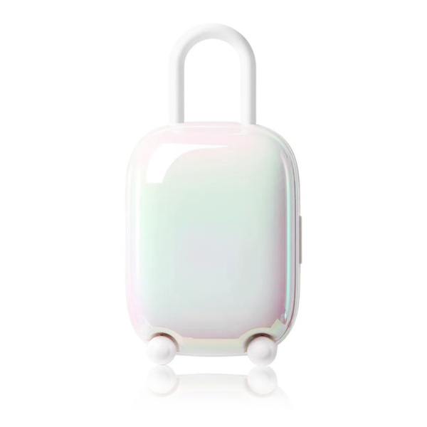 Вибратор 2в1 BeYourLover Magic Suitcase с бесконтактным клиторальным стимулятором, белый_3