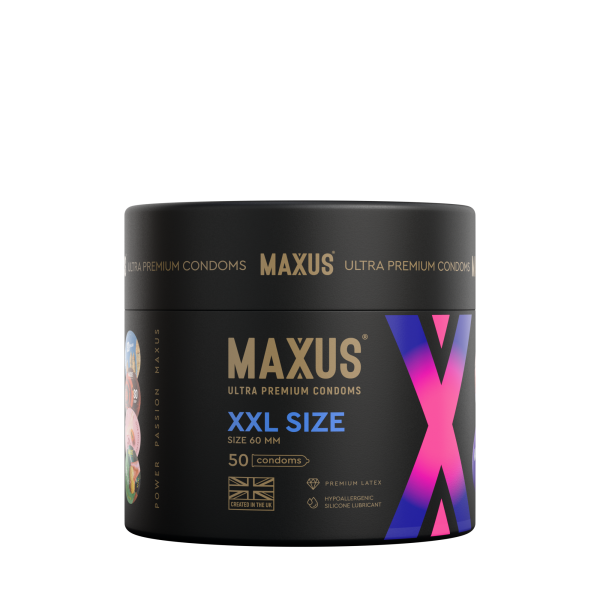 Презервативы MAXUS XXL, с увеличенным размером, 50 шт_2