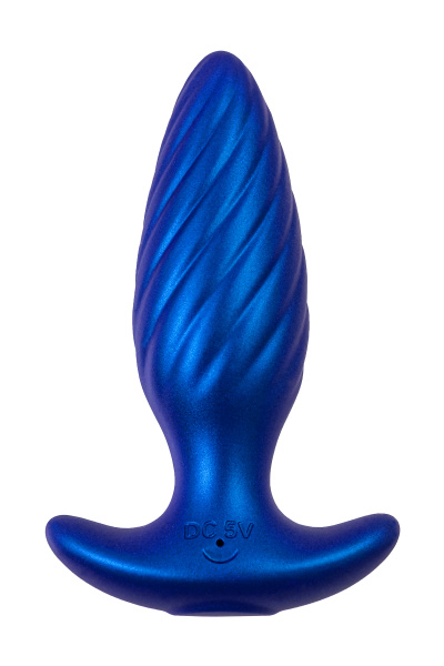 Анальная вибровтулка L`Eroina APP CLOSS с управлением от приложения и пульта, силикон, синий, 10.5см_5