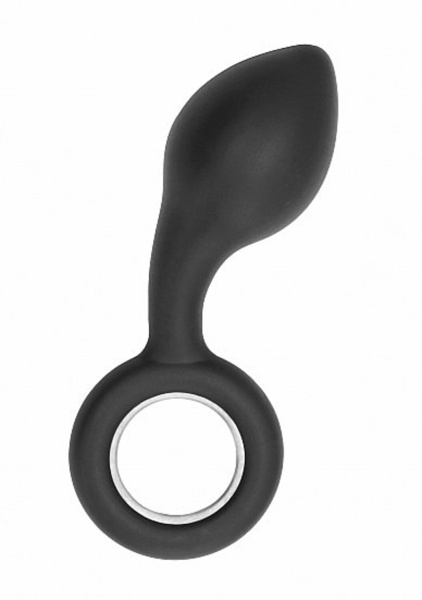 Анальный стимулятор No. 63 - Dildo With Metal Ring_1