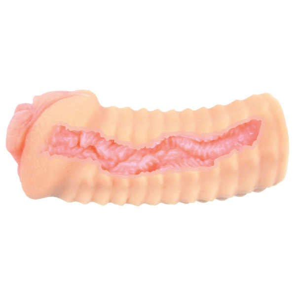 Мастурбатор вагина с двойным слоем материала ELEGANCE 006D_4