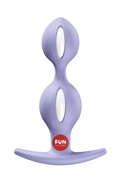 Анальный стимулятор Fun Factory B Balls Duo, силикон, сиреневый, 15 см_3